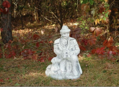 Garden Decoration Hunter Statue Sculpture Figures Statues Sculptures